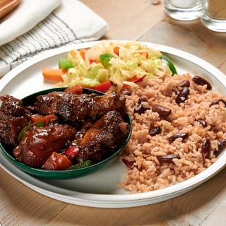 Brown Stew Chicken Lunch Special