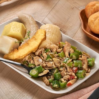 Okra & Saltfish